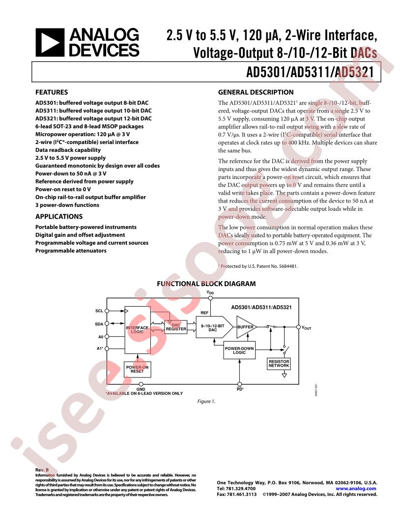 AD5311BRMZ-REEL71