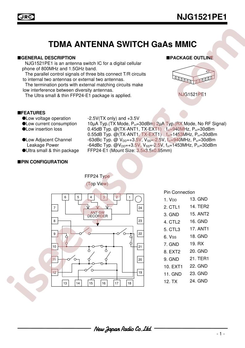 NJG1521PE1