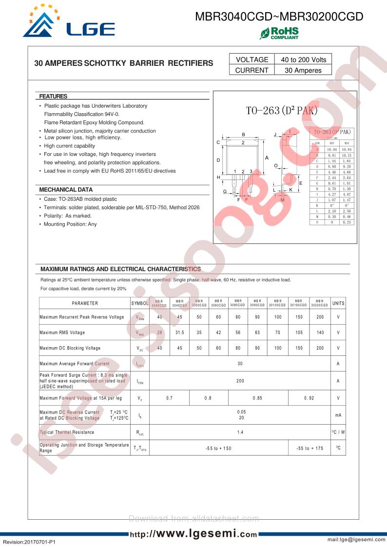 MBR3040CGD