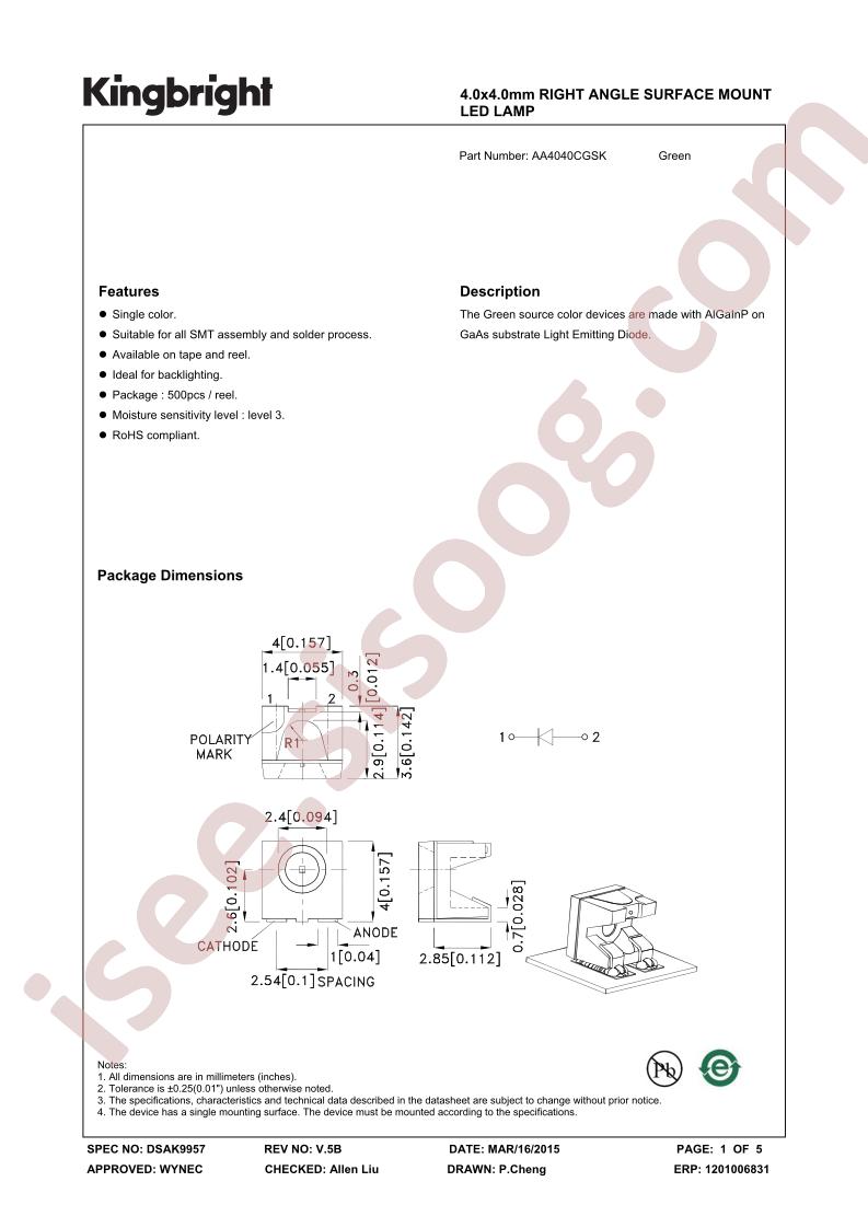 AA4040CGSK