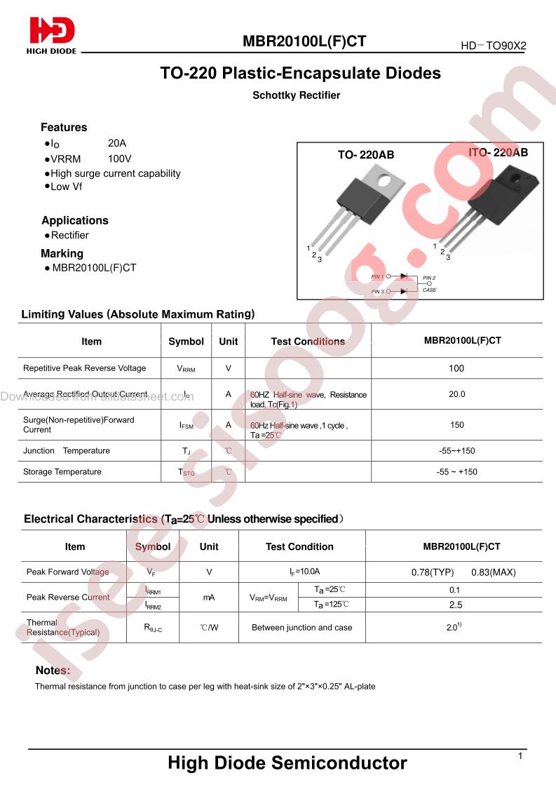 MBR20100L-F-CT