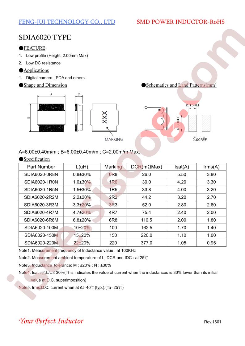 SDIA6020-1R0N