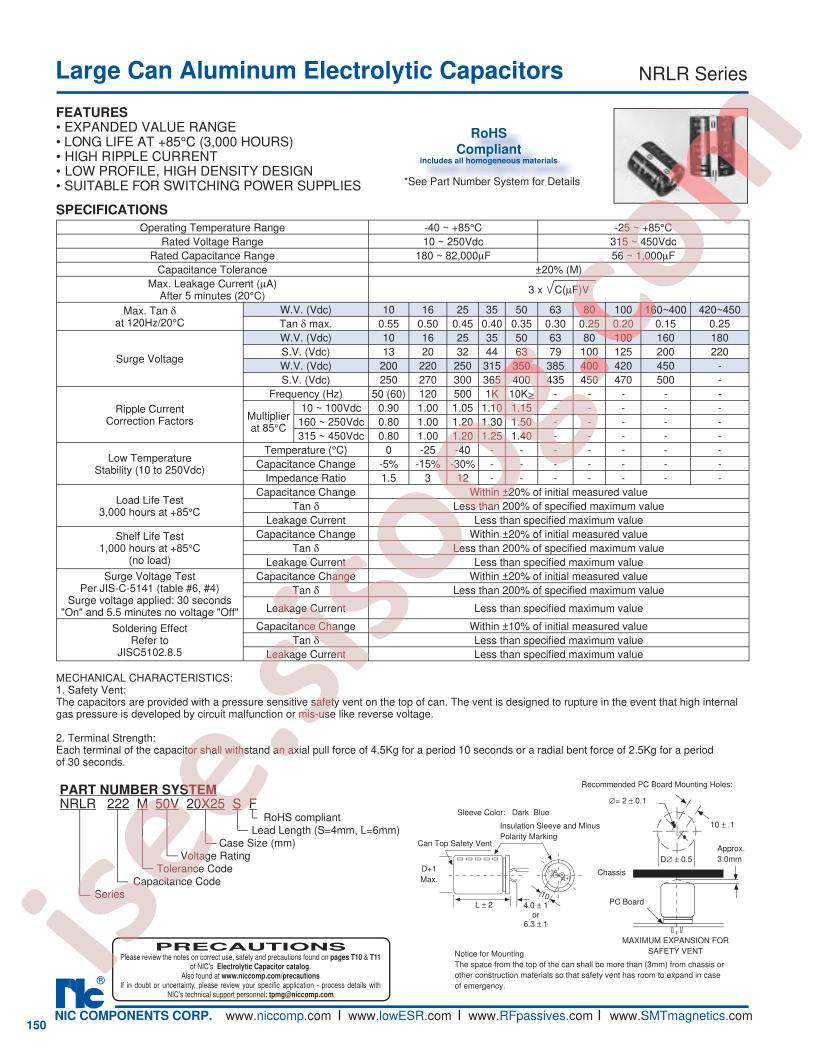 NRLR393M10V20X25F