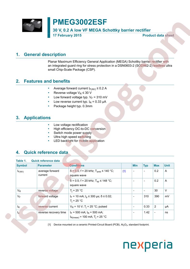 PMEG3002ESF