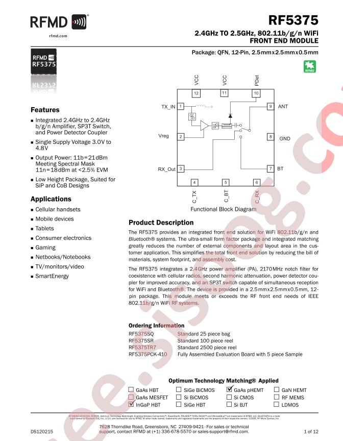 RF5375SR