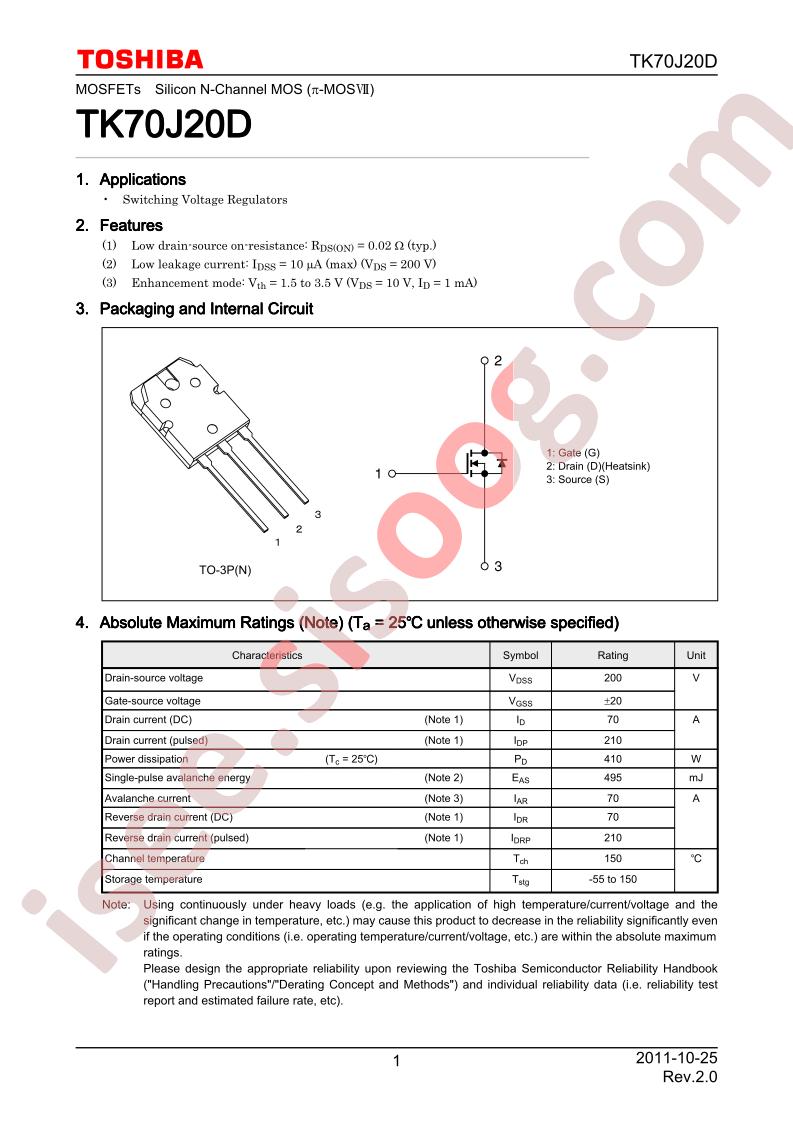TK70J20D