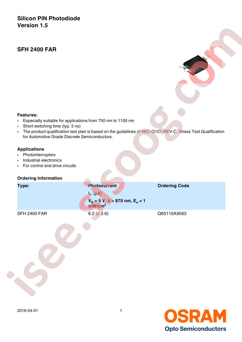 SFH2400FAR