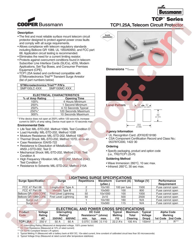 TCP1.25A