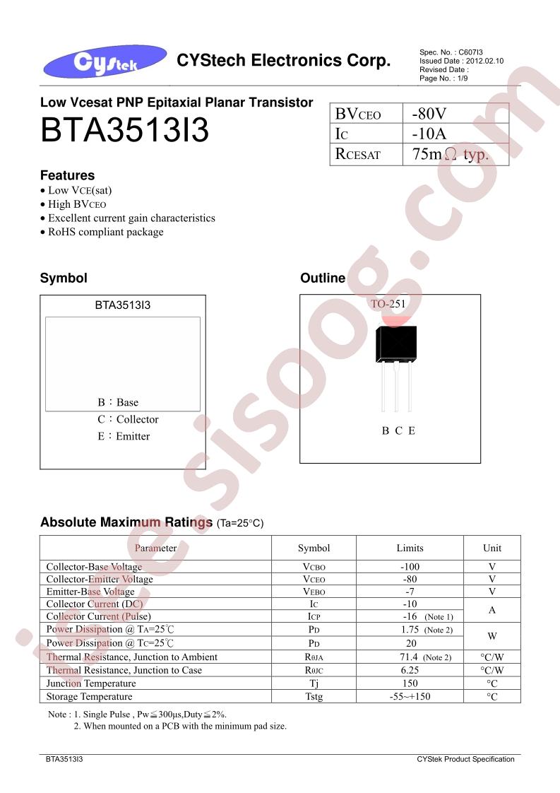 BTA3513I3