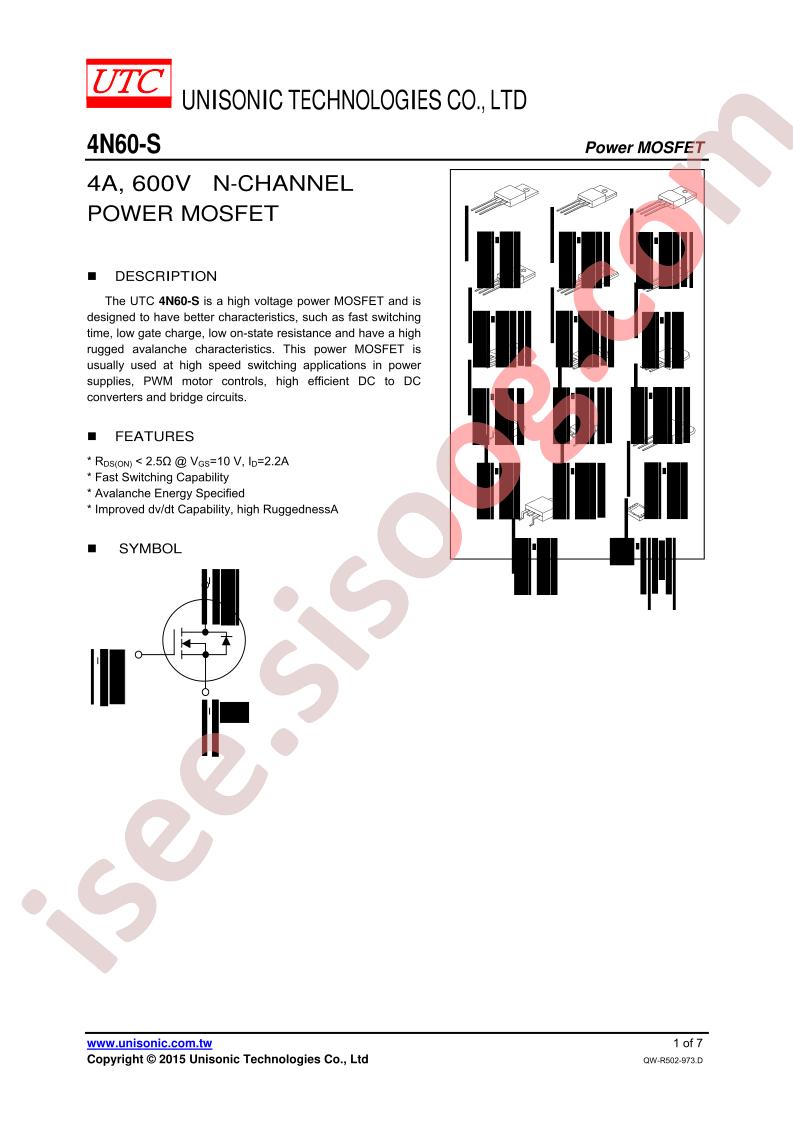 4N60G-TF3T-T