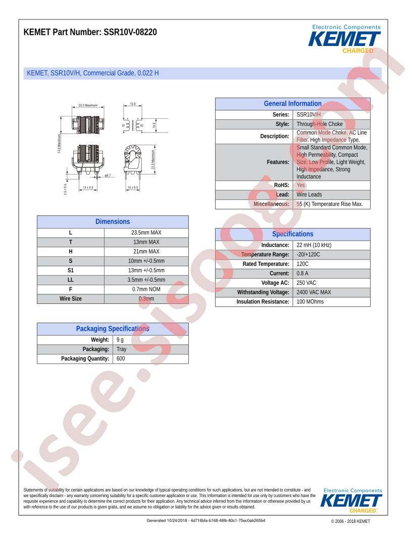 SSR10V-08220