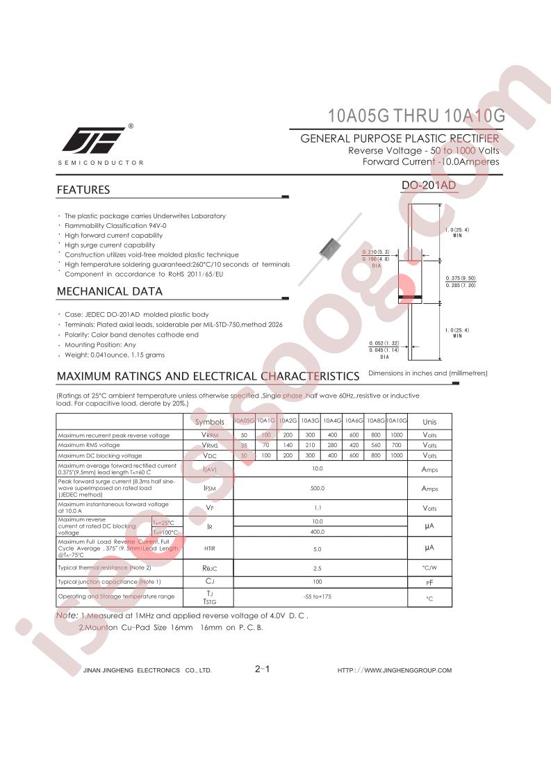 10A05G