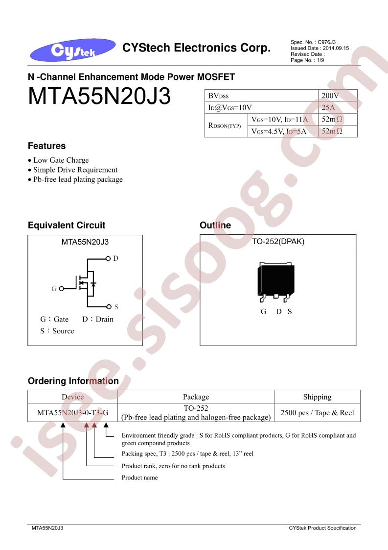 MTA55N20J3