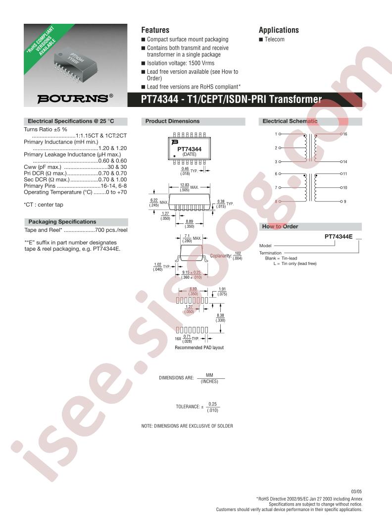 PT74344E