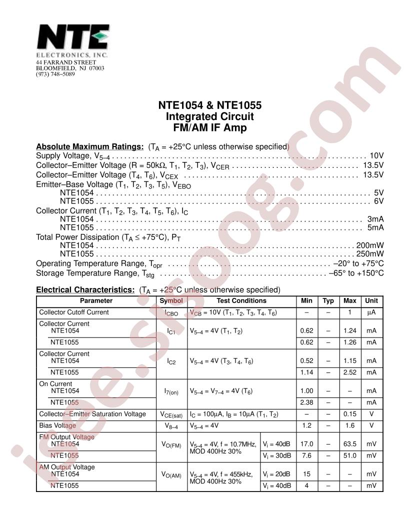 NTE1055