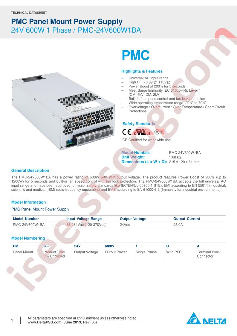 PMC-24V600W1BA