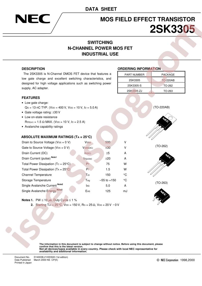 2SK3305-ZJ