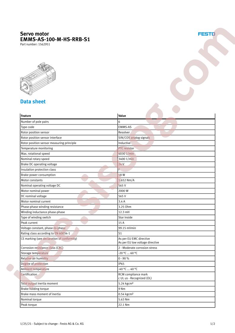 EMMS-AS-100-M-HS-RRB-S1