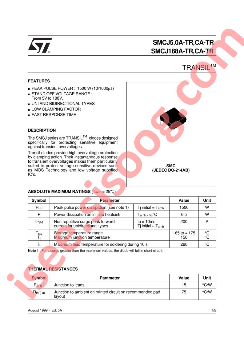 SMCJ26CA-TR