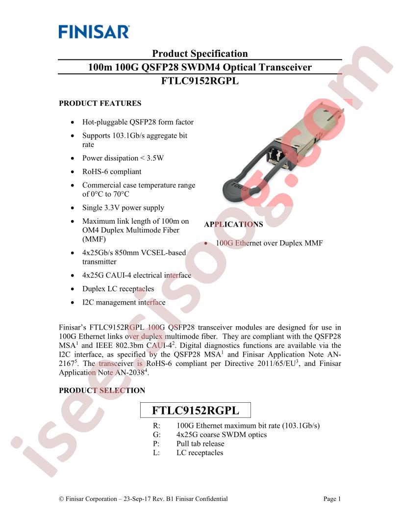 FTLC9152RGPL