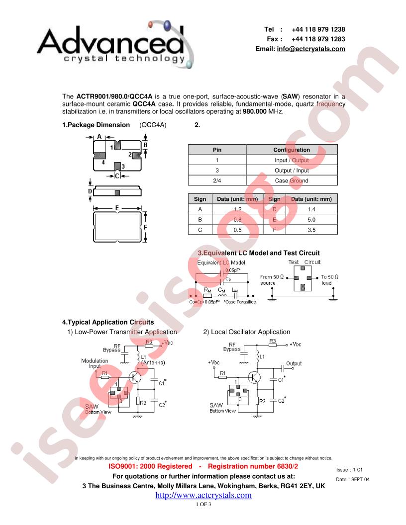 ACTR9001