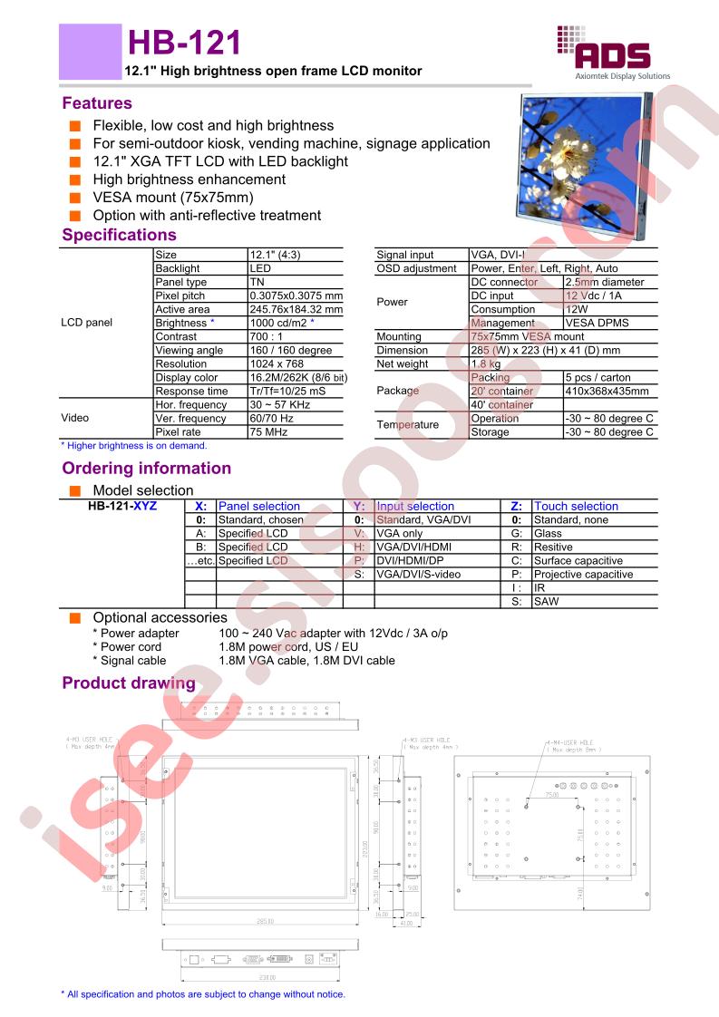 HA-121-AHP