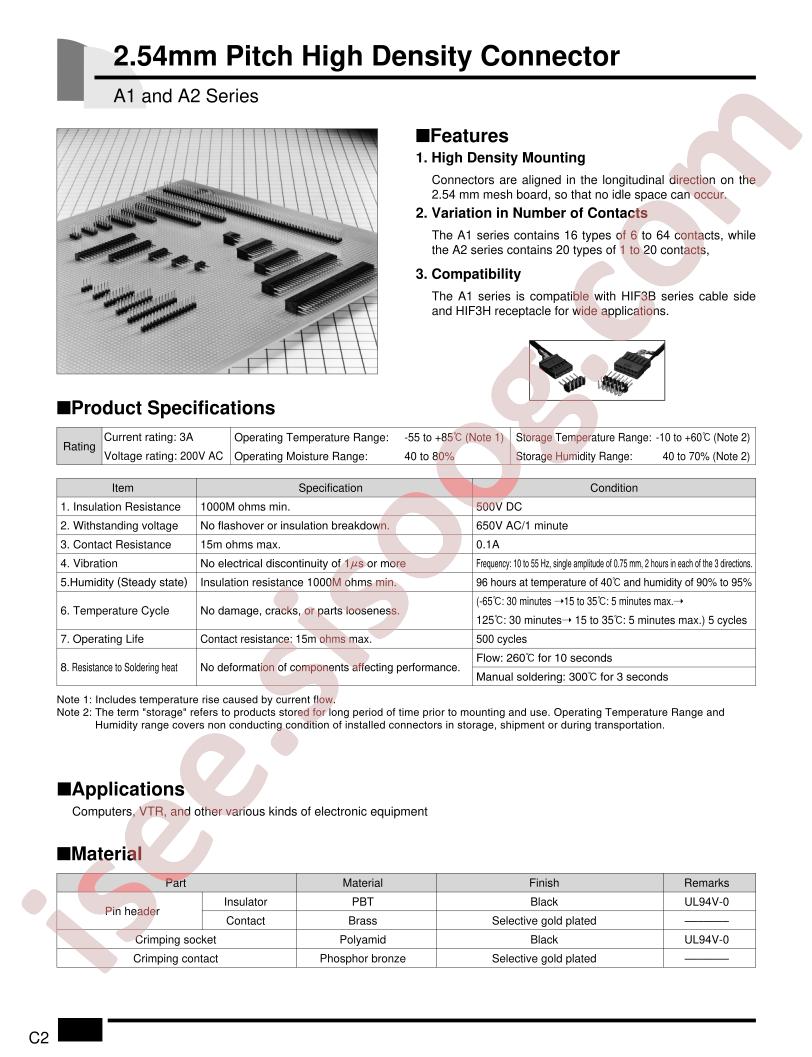 A1-20PA-2.54DS