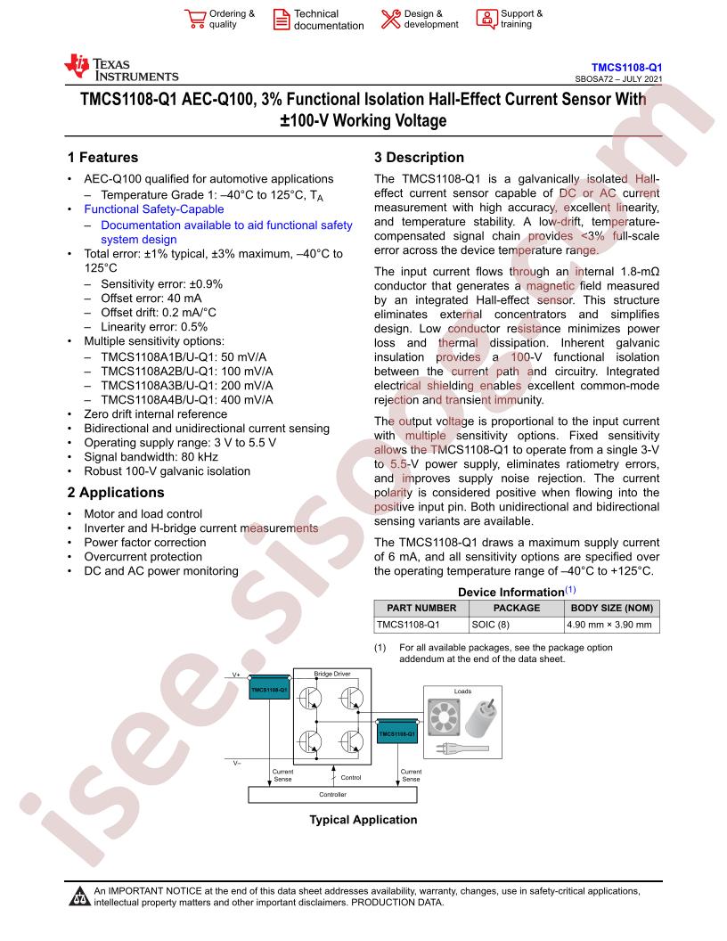 TMCS1108-Q1