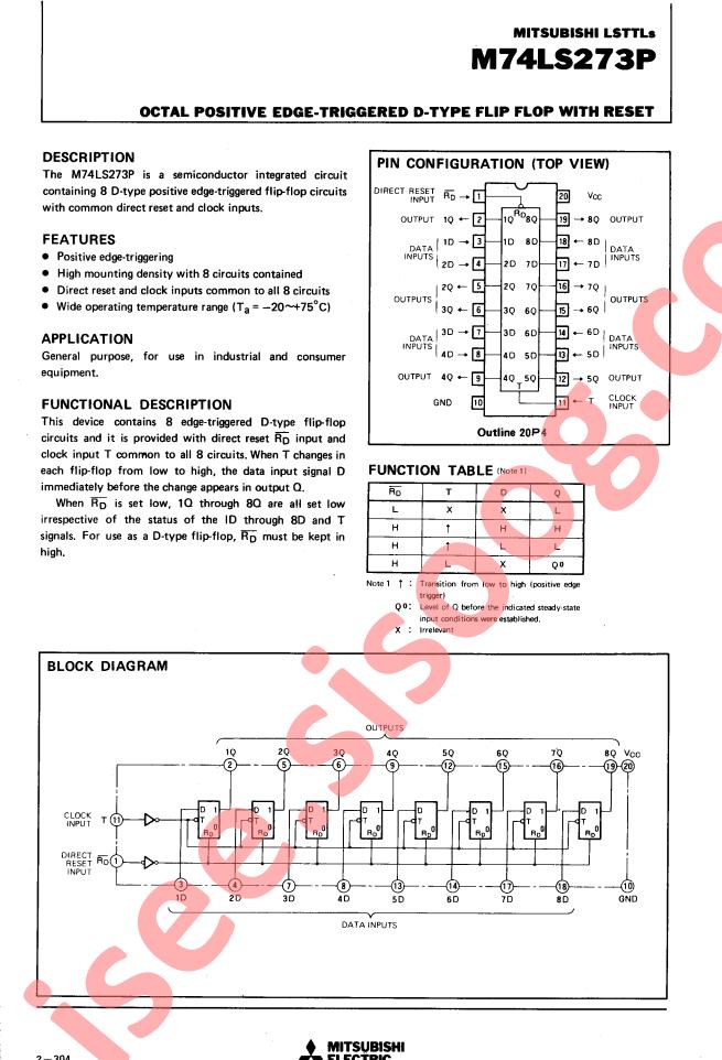 M74LS273P
