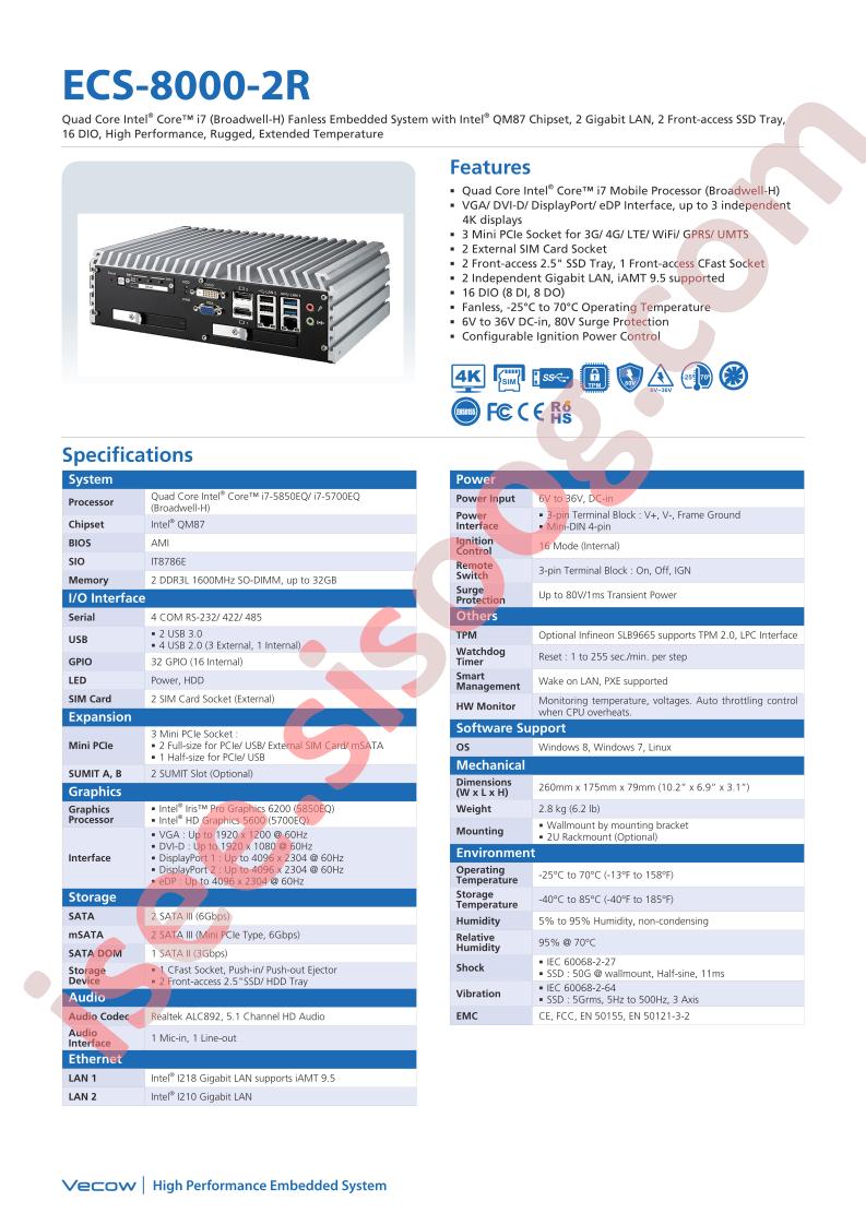 ECS-8000-2R