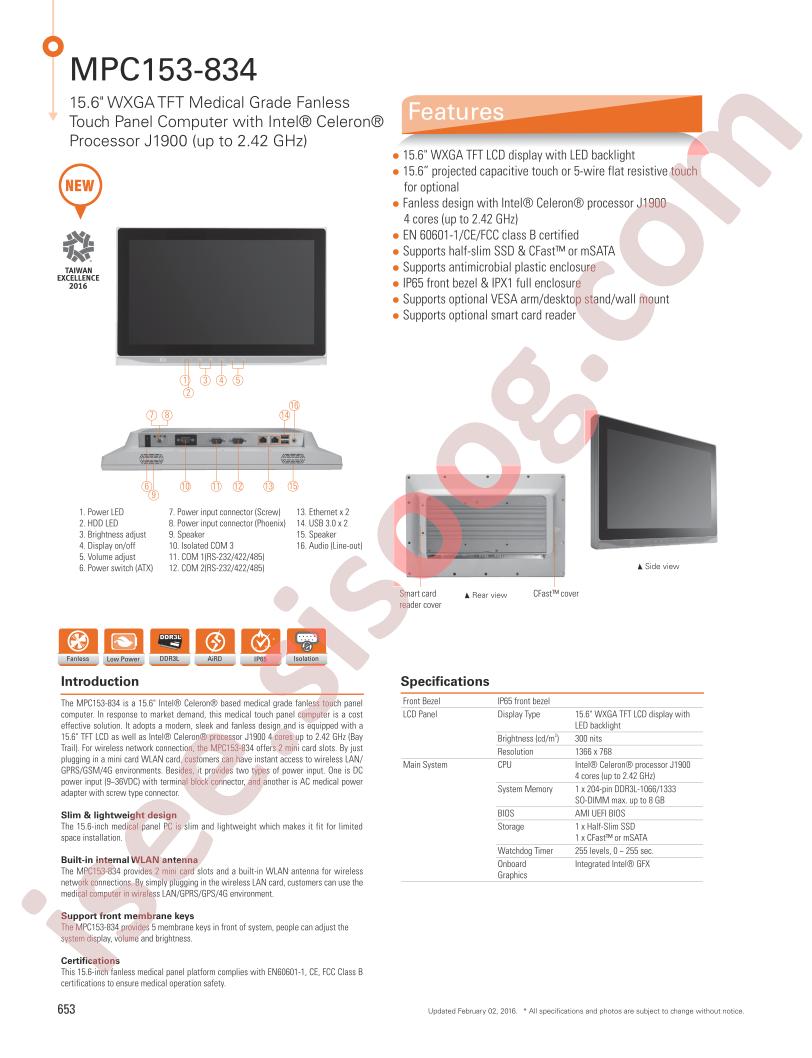 MPC153-834-FR-DC