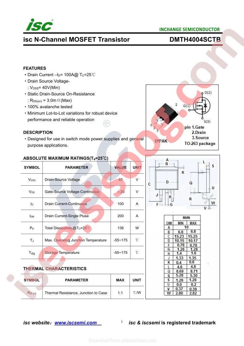 DMTH4004SCTB