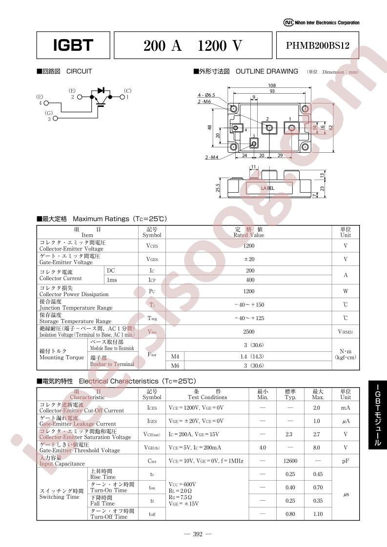 PHMB200BS12