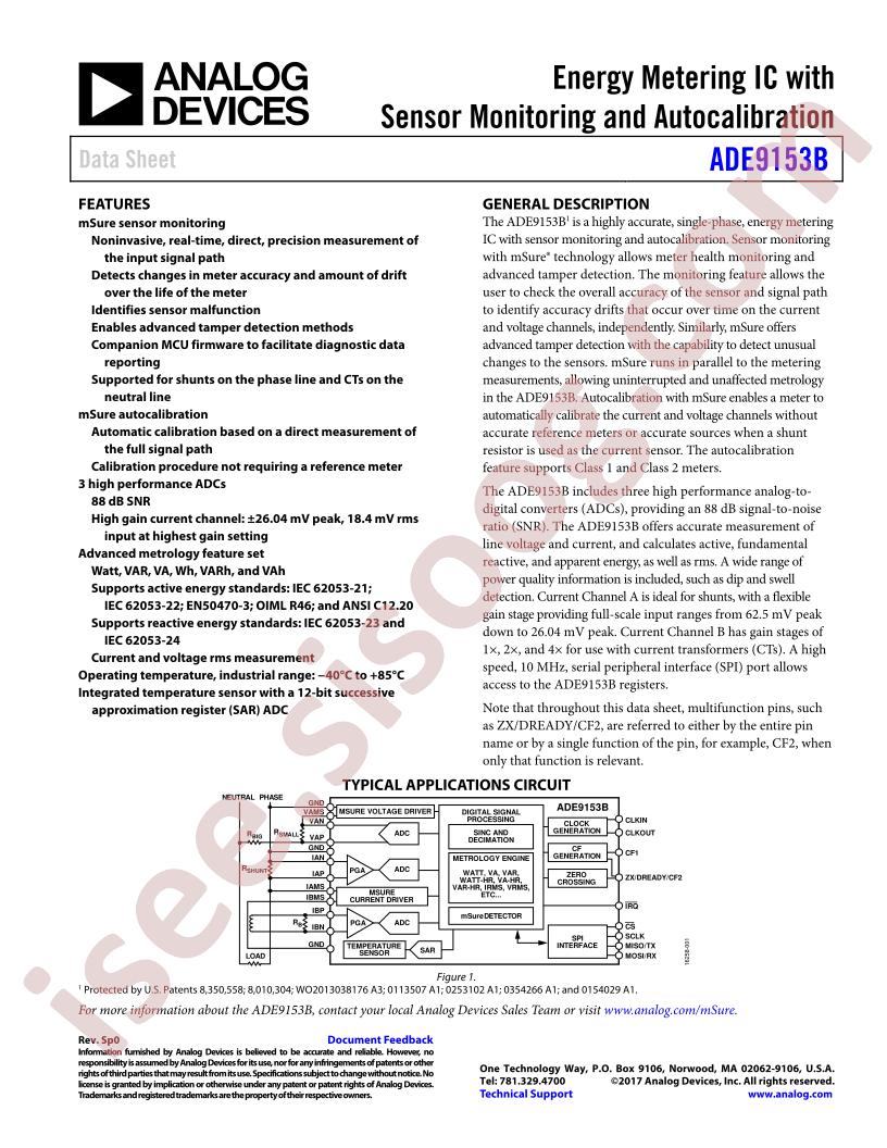 ADE9153B