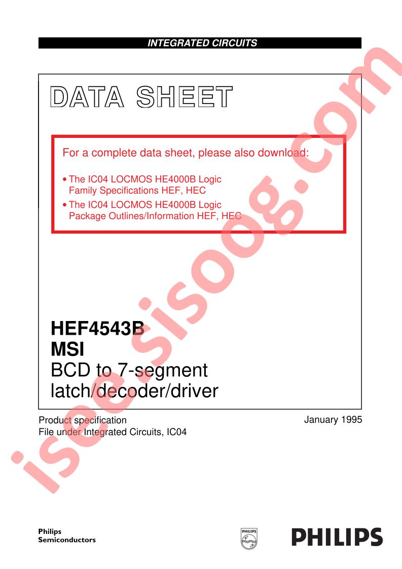 HEF4543BF