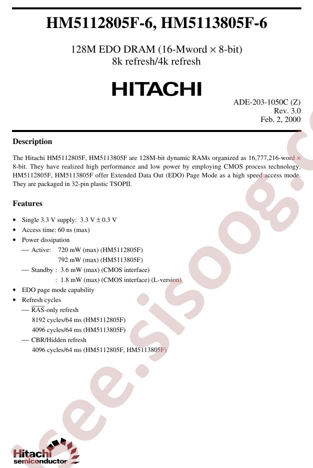 HM5112805F-6