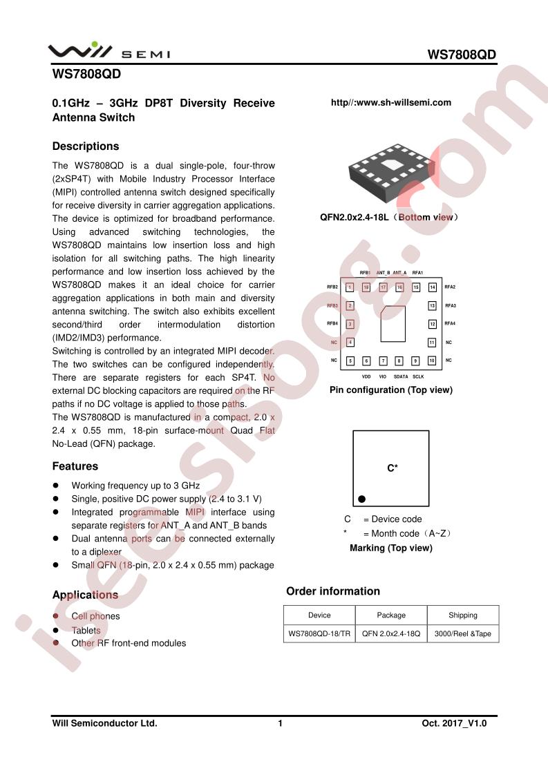 WS7808QD