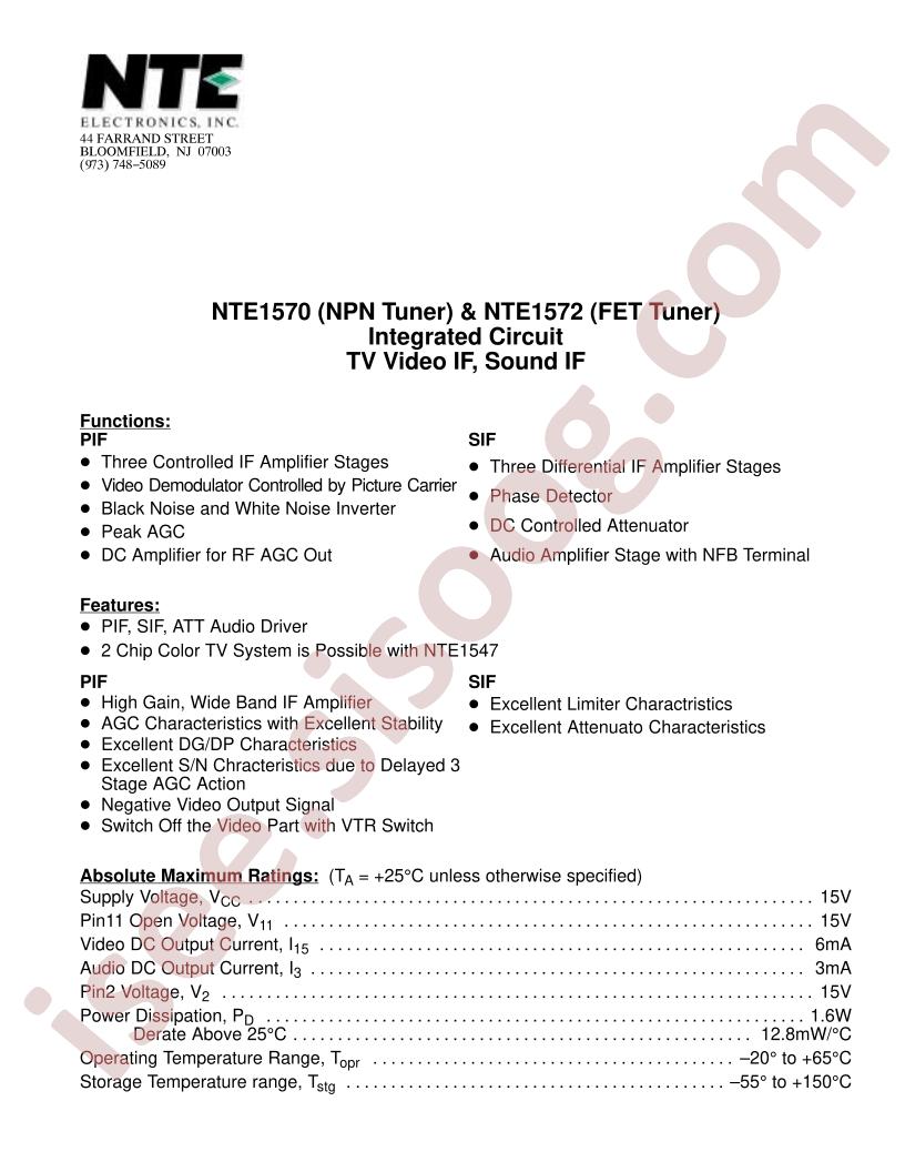 NTE1572