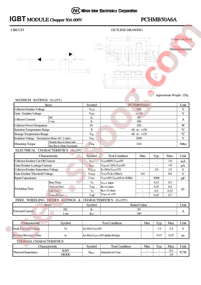 PCHMB50A6A