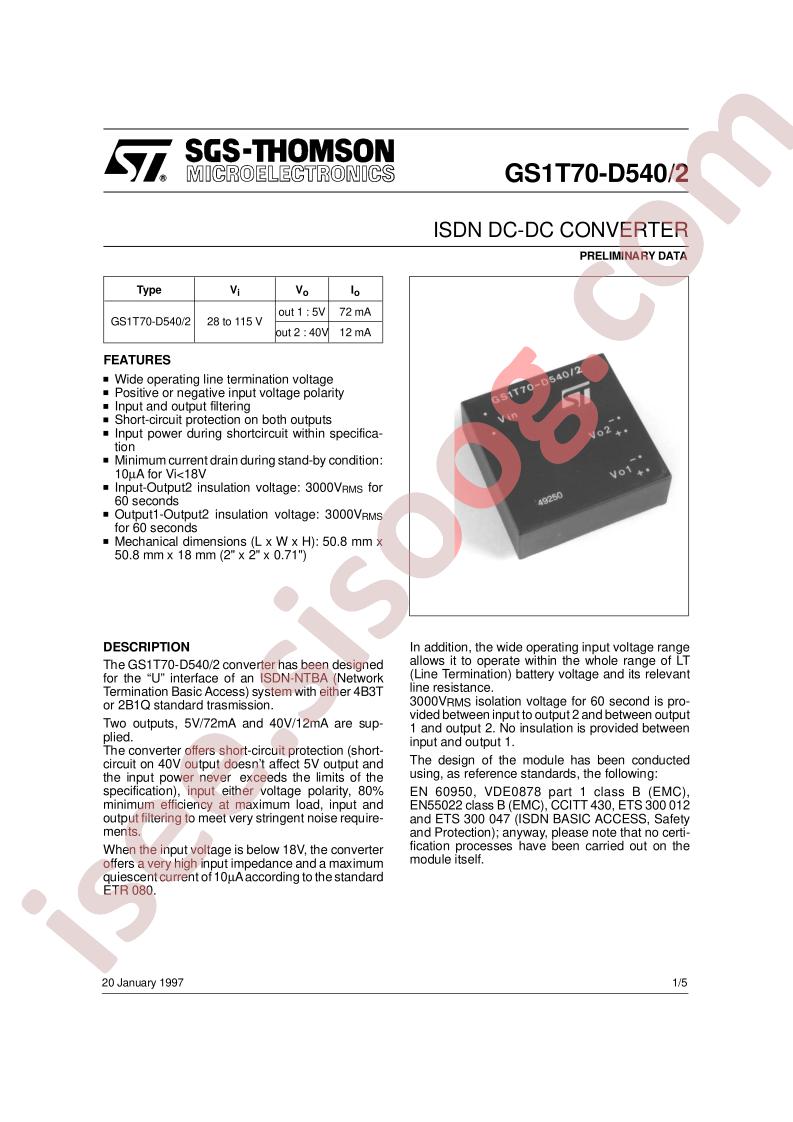 GS1T70-D540