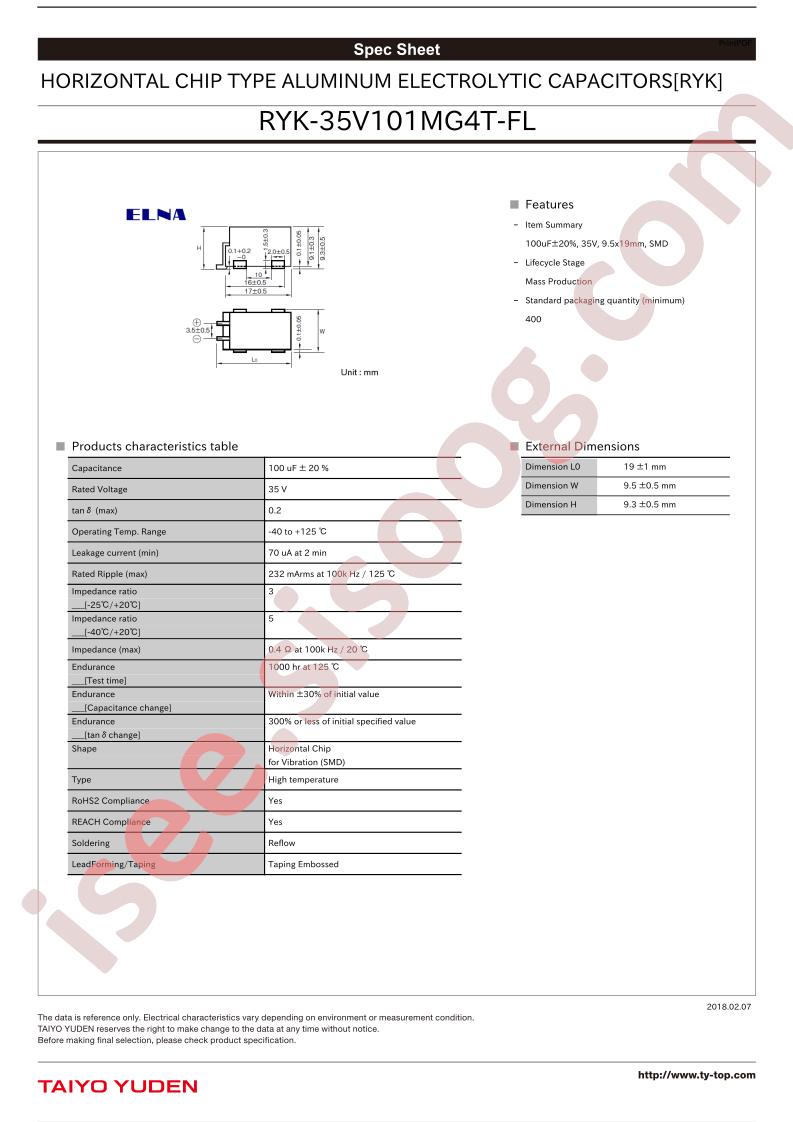 RYK-35V101MG4T-FL