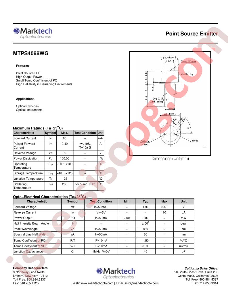MTPS4088WG