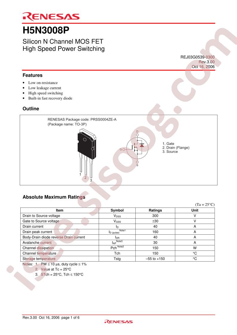 H5N3008P-E