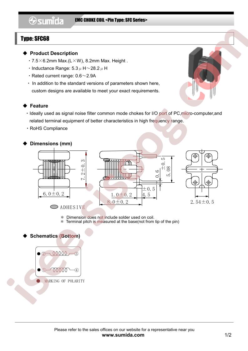 SFC68NP-PN08