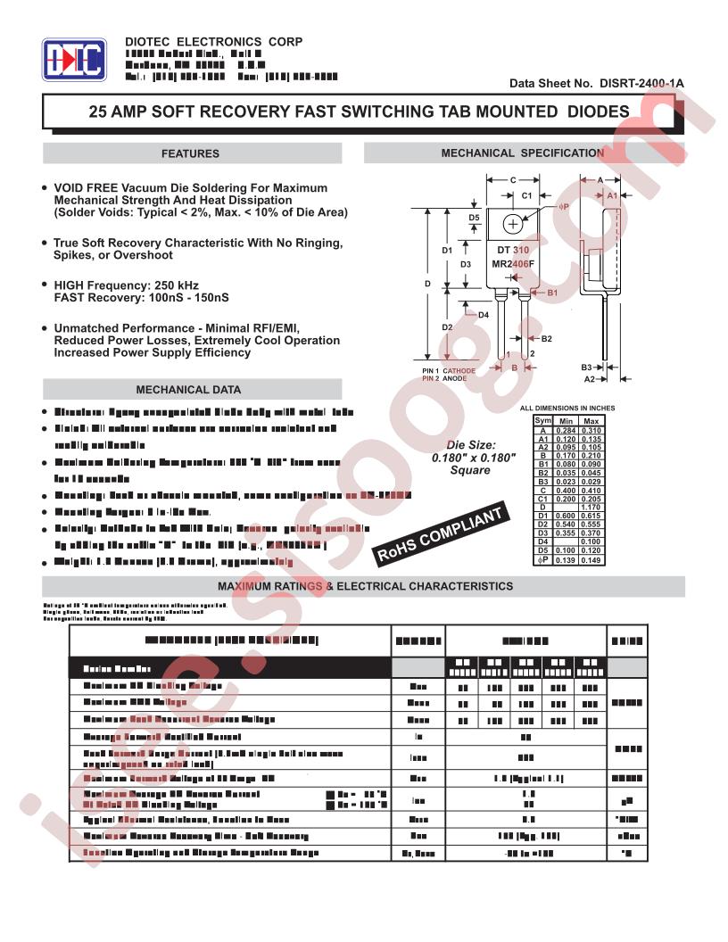 DISRT-2400-1A