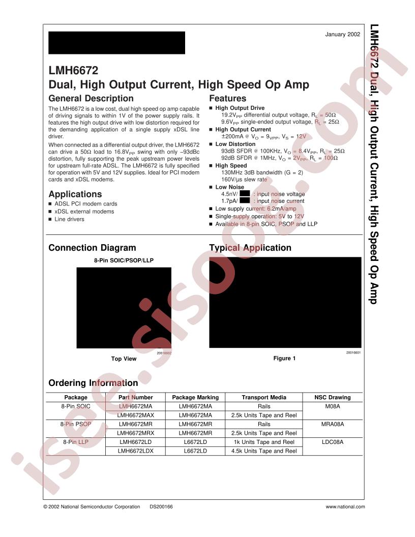 LMH6672
