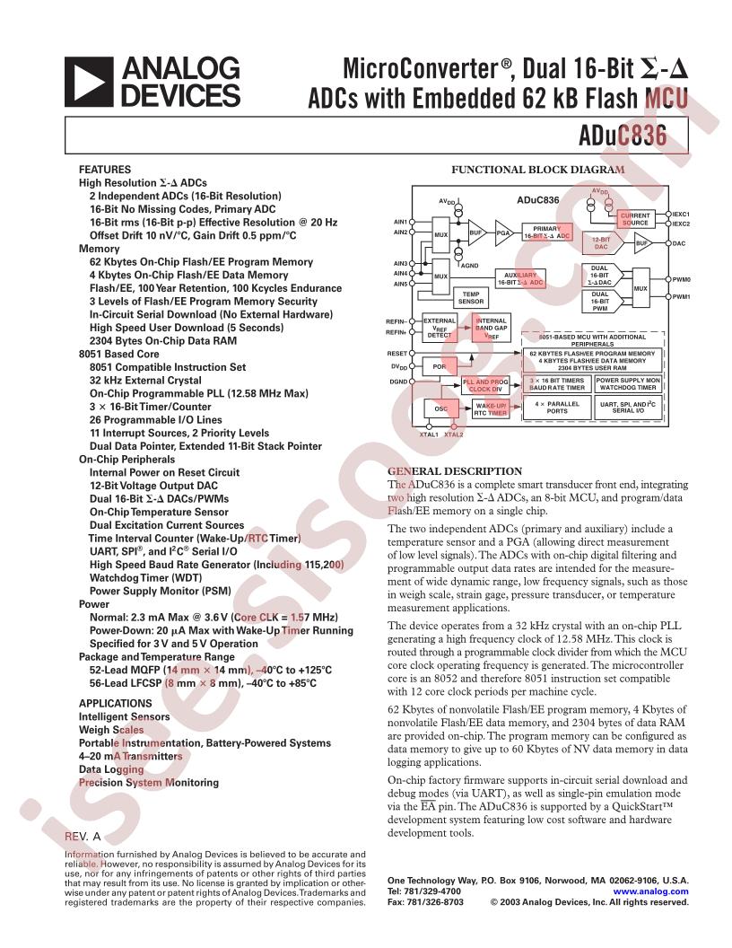 ADUC836