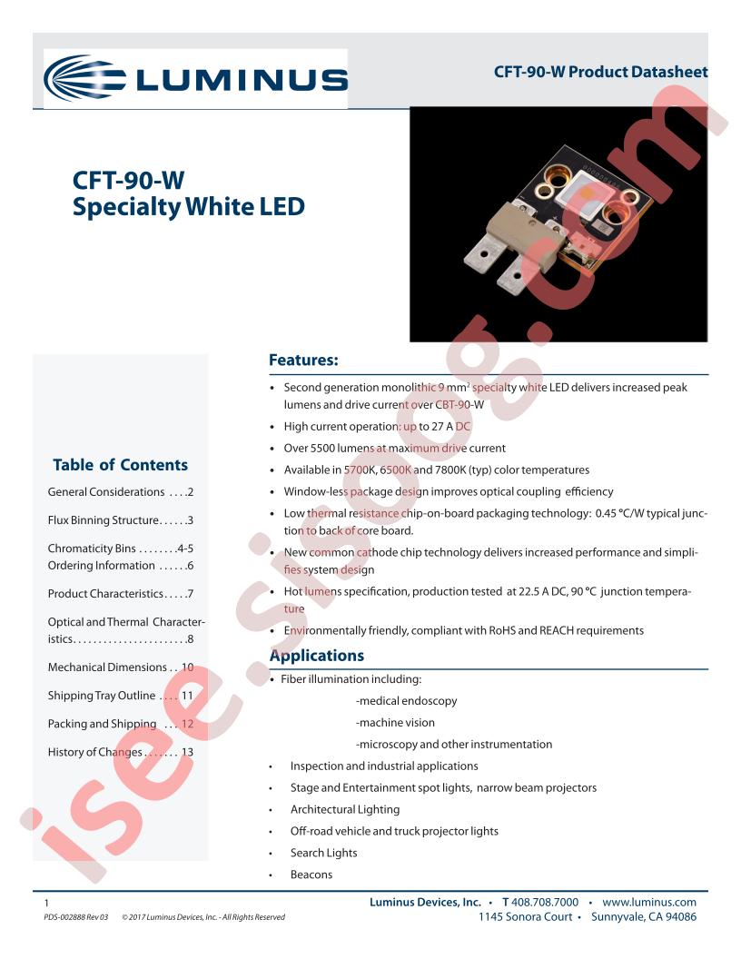 CFT-90-WCS-X11-UA900