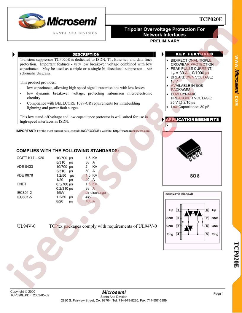 TCP020E