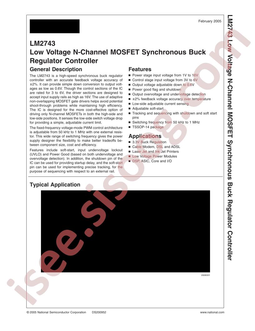 LM2743MTCX